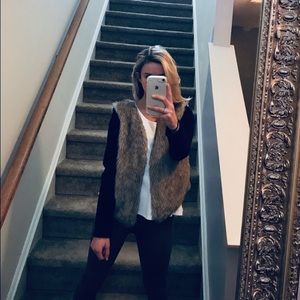 LF Rumor Boutique Faux Fur Jacket